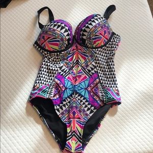 Swimsuits For All Geometric Print